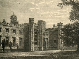 De School vanuit de Close, 1898