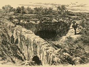 De graven van de koningen in Jeruzalem, 1890 door Unbekannt
