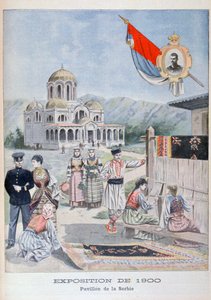 Het Servische paviljoen op de Wereldtentoonstelling van 1900, Parijs