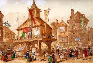 Het Shakespeare Jubileum in Stratford upon Avon, ca. 1850 door Unbekannt