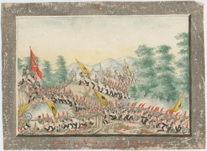 Het beleg van Varna op september 1828