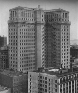 Het Standard Oil-gebouw, San Francisco, Californië, 1924