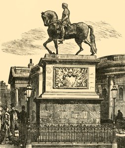 Het standbeeld van Willem III, 1898