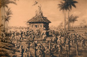 De Inname van Guaimaro, 17-28 oktober 1896 door Unbekannt
