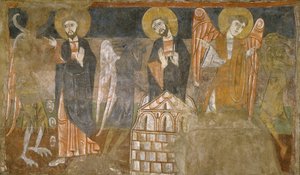 De Verleiding van Christus door de Duivel, eerste helft 12e eeuw mogelijk 1129-34