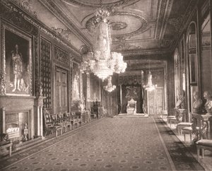 De troonzaal, Windsor Castle, Berkshire, 1894
