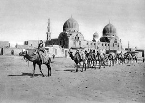 De graven van de kaliefen, Caïro, Egypte, ca. 1920s