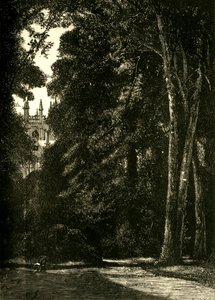 De Toren van Merton, vanuit de Tuin, 1898