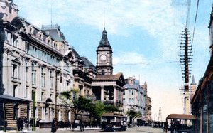 Het nieuwe stadhuisuitbreiding, Melbourne, Australië, 1912 door Unbekannt