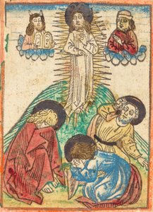 De Transfiguratie, c. 1475 door Unbekannt