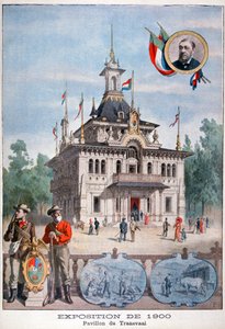 Het Transvaal-paviljoen op de Wereldtentoonstelling van 1900, Parijs