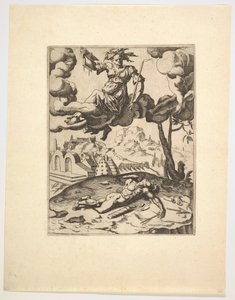 De triomf van kuisheid uit De triomfen van Petrarca