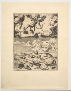 De Triomf van de Liefde uit De Triomfen van Petrarca door Unbekannt