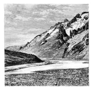 De Bovenste Karakash Vallei, China, 1895