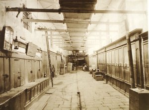 De bovenste handelsrijen op het Rode Plein, Moskou, Rusland, 1886 door Unbekannt