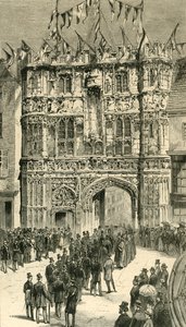 De Bezoekers Worden Voorstellen Aan De Decaan: Koloniale en Indiase Bezoekers in Canterbury, 1886