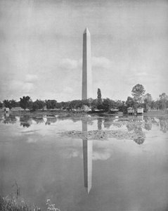 Het Washington Monument door Unbekannt