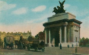 De Wellington Arch, Londen, ca. 1910
