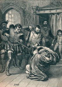 De moord op kardinaal Beaton, 1546, 1905 door Unbekannt