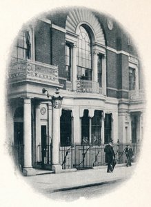De erker, Boodles Club, Londen, ca. 1900-1901 door Unbekannt