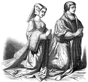 De bourgeoisie van Gent biddend, 15e eeuw 1846