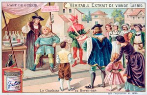 De charlatan van de Middeleeuwen, ca. 1900