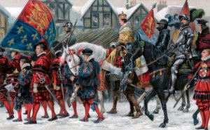 De kroning van Edward VI, 20 februari 1547, 1902 door Unbekannt