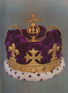 De kroon gemaakt voor de Prins van Wales in 1729, 1953 door Unbekannt