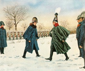 De uitwisseling van Blucher voor de Franse maarschalk Victor, 20 februari 1807