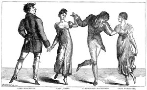 De eerste quadrille gedanst bij Almacks, 1891