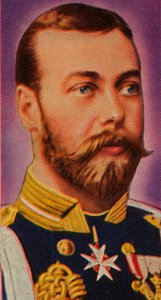De toekomstige koning George V op zijn bruiloft, 1893 1935 door Unbekannt