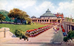 De tuinen van Villa Marina, Douglas, Isle of Man, begin 20e eeuw