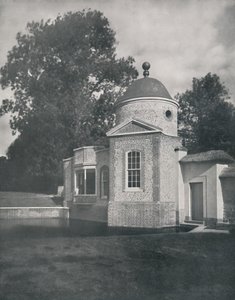 Het prieel en zwembad bij Biddesden House, Wiltshire, 1933