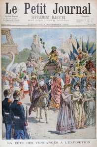 Het druivenoogstfestival, Wereldtentoonstelling van 1900, Parijs, 1900 door Unbekannt