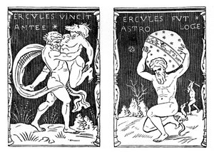 De werken van Hercules door Unbekannt