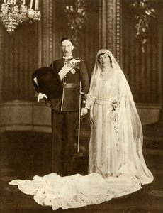 Het huwelijk van Prinses Mary en Burggraaf Lascelles, 28 februari 1922, 1935 door Unbekannt