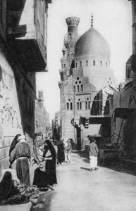 De inheemse wijk, Caïro, Egypte, ca 1920s door Unbekannt