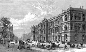 Het Nieuwe Huis en Koloniale Kantoren, Parliament Street, Westminster, Londen door Unbekannt