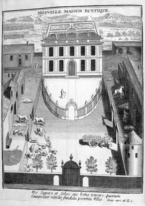 Het nieuwe rustieke huis, 1775 door Unbekannt