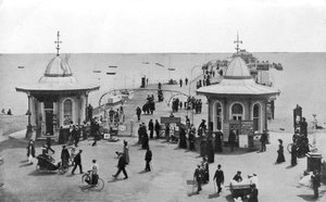 De pier, Worthing, West Sussex, c1900s-c1920s door Unbekannt