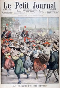 De race van de Midinette, 1903 door Unbekannt