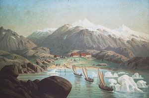De tweede Duitse noordpoolexpeditie naar de Noordpool en Groenland in 1869