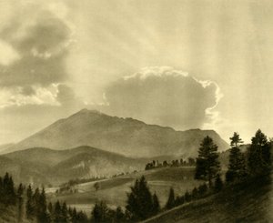 De Ötscher, Neder-Oostenrijk, ca. 1935