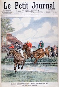 De water sprong bij de steeplechase, Auteuil