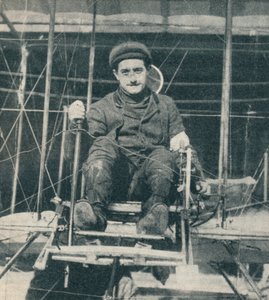 De winnaar van de £10.000 prijs voor de vlucht van Londen naar Manchester, 1910 ca. 1937