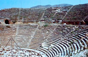 Theater, Hierapolis, Pamukkale, Turkije