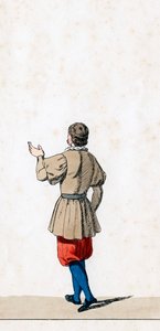 Theaterkostuumontwerp voor Shakespeares toneelstuk, Henry VIII, 19e eeuw door Unbekannt