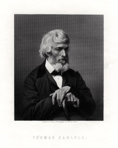 Thomas Carlyle, Schotse essayist, satiricus en historicus, midden-late 19e eeuw door Unbekannt