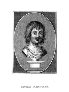 Thomas Randolph, 17e-eeuwse Engelse Dichter en Dramaturg