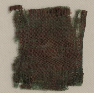 Drie fragmenten van Italiaanse gotische zijde, 1300s